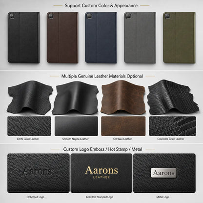 Genuine Leather iPad Air 13 Case (Wholesale/OEM Manufacturer)
