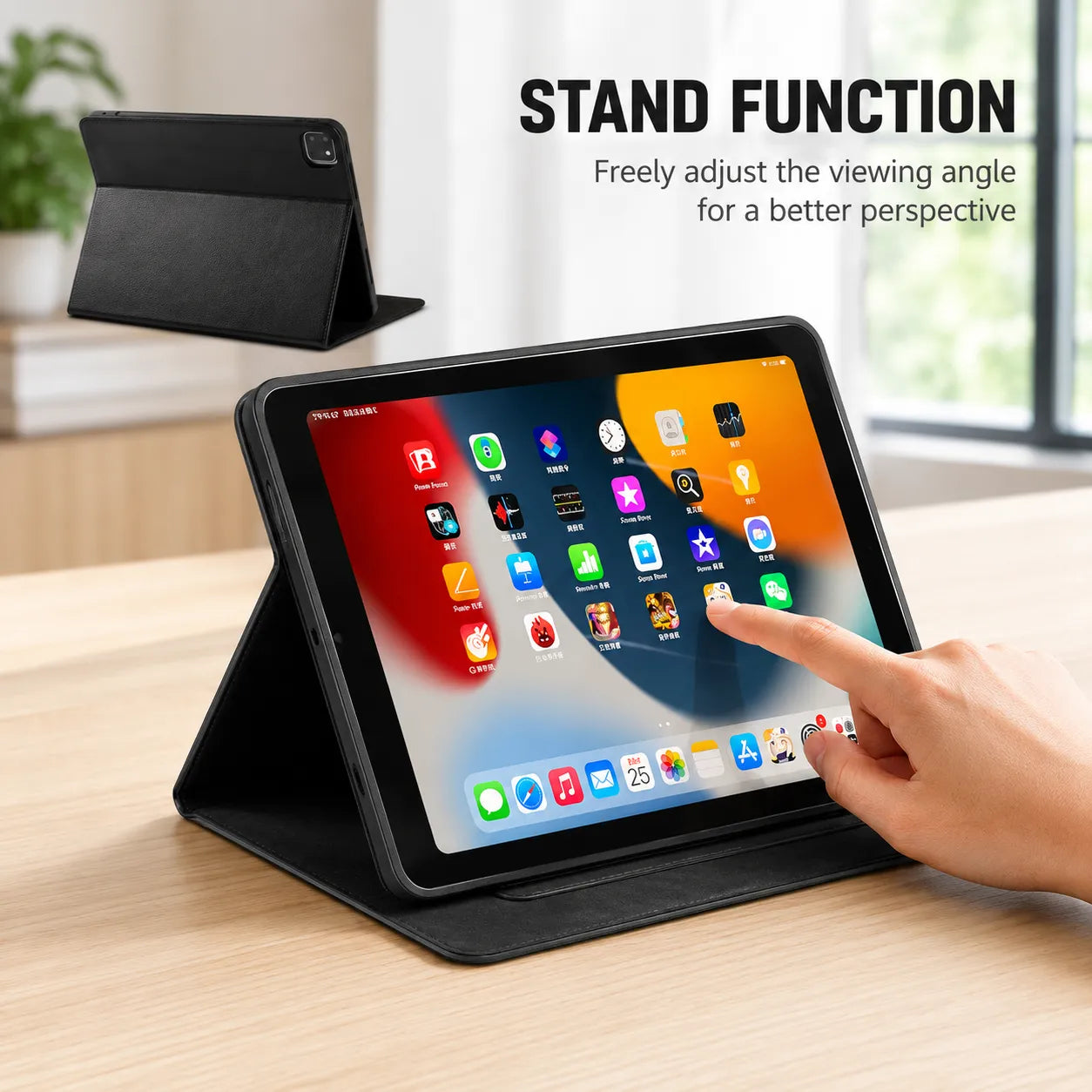 Genuine Leather iPad Air 13 Case (Wholesale/OEM Manufacturer)