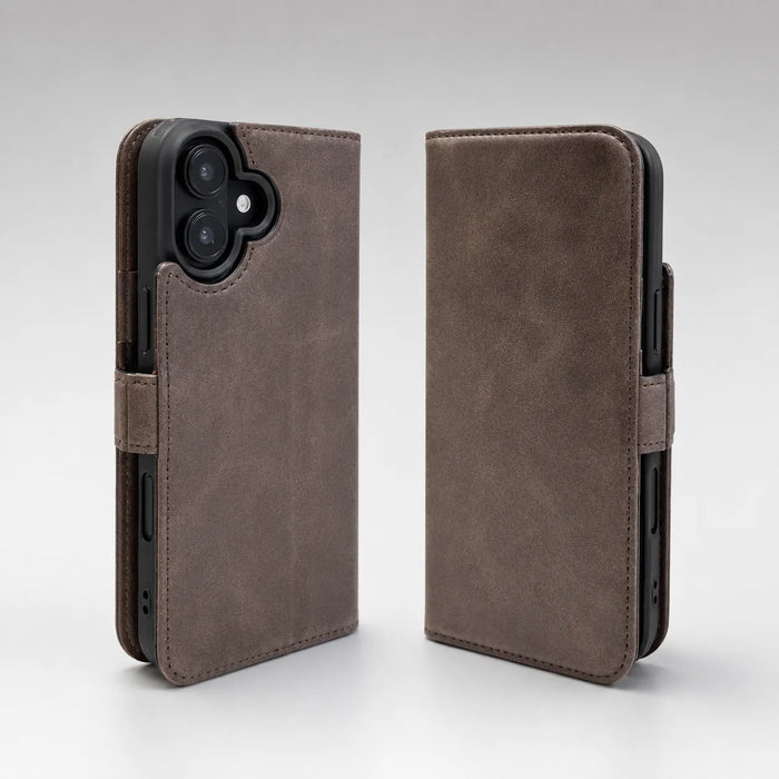 Aaronscase Schutzhülle für iPhone 16 aus Echtleder (Großhandel / Hersteller)