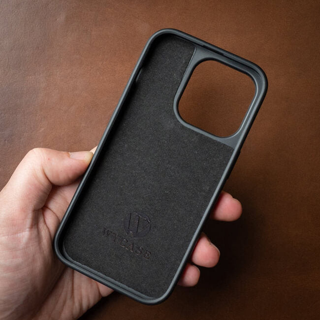Aaronscase Genuine Leather iPhone 14 Pro Case (Wholesale/Manufacturer)
