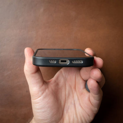 Aaronscase Genuine Leather iPhone 14 Pro Case (Wholesale/Manufacturer)