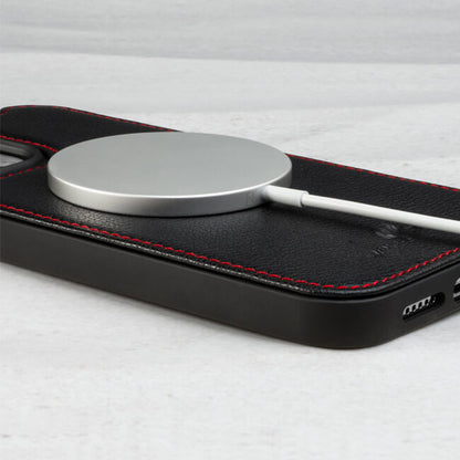 Aaronscase iPhone 14 Pro Leather Case (Wholesale/Manufacturer)