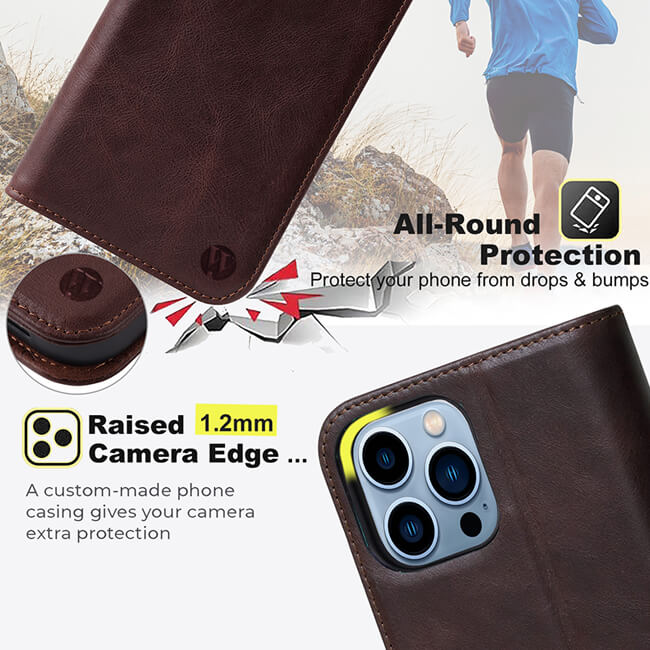 Aaronscase Genuine Leather Mobile Phone Case (Wholesale / Manufacturer)