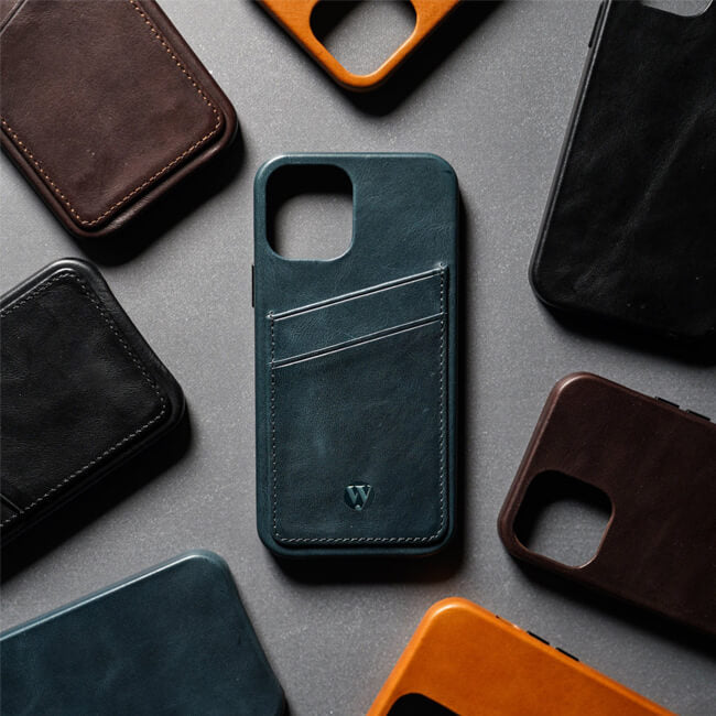 Aaronscase Genuine Leather iPhone 15 Pro Case (Wholesale/Manufacturer)