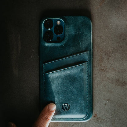 Aaronscase Genuine Leather iPhone 15 Pro Case (Wholesale/Manufacturer)