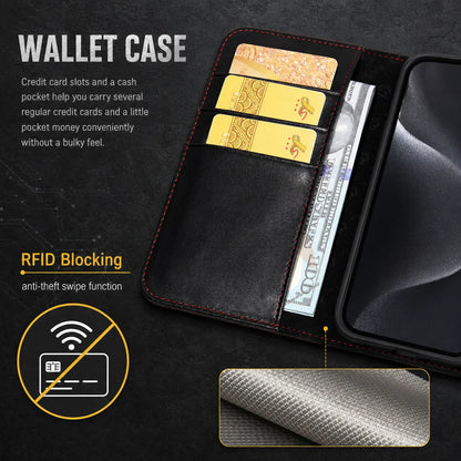 Private Label Genuine Leather iPhone 16 Case Factory (Wholesale/OEM Manufacturer)