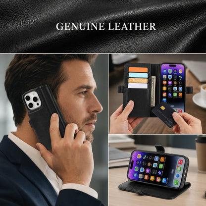 Genuine Leather iPhone 16 Pro Max Case (Wholesale/OEM Manufacturer)