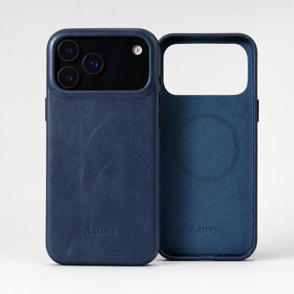 Genuine Leather Back Case for iPhone 17 Pro Max (Wholesale/OEM Manufacturer)