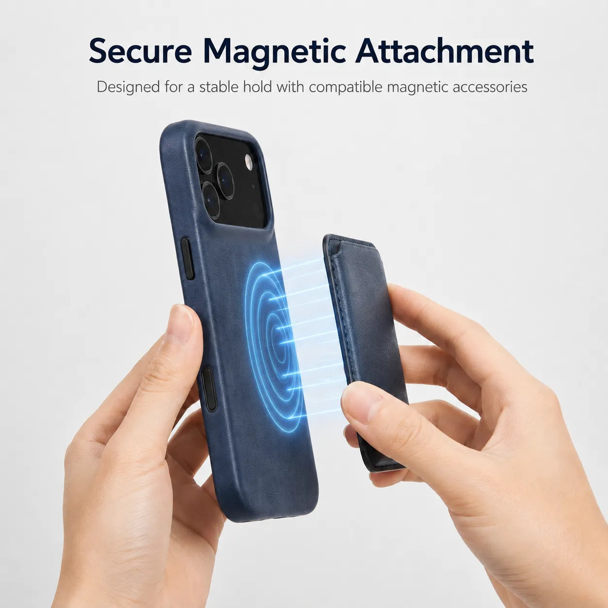 Genuine Leather Back Case for iPhone 17 Pro Max (Wholesale/OEM Manufacturer)