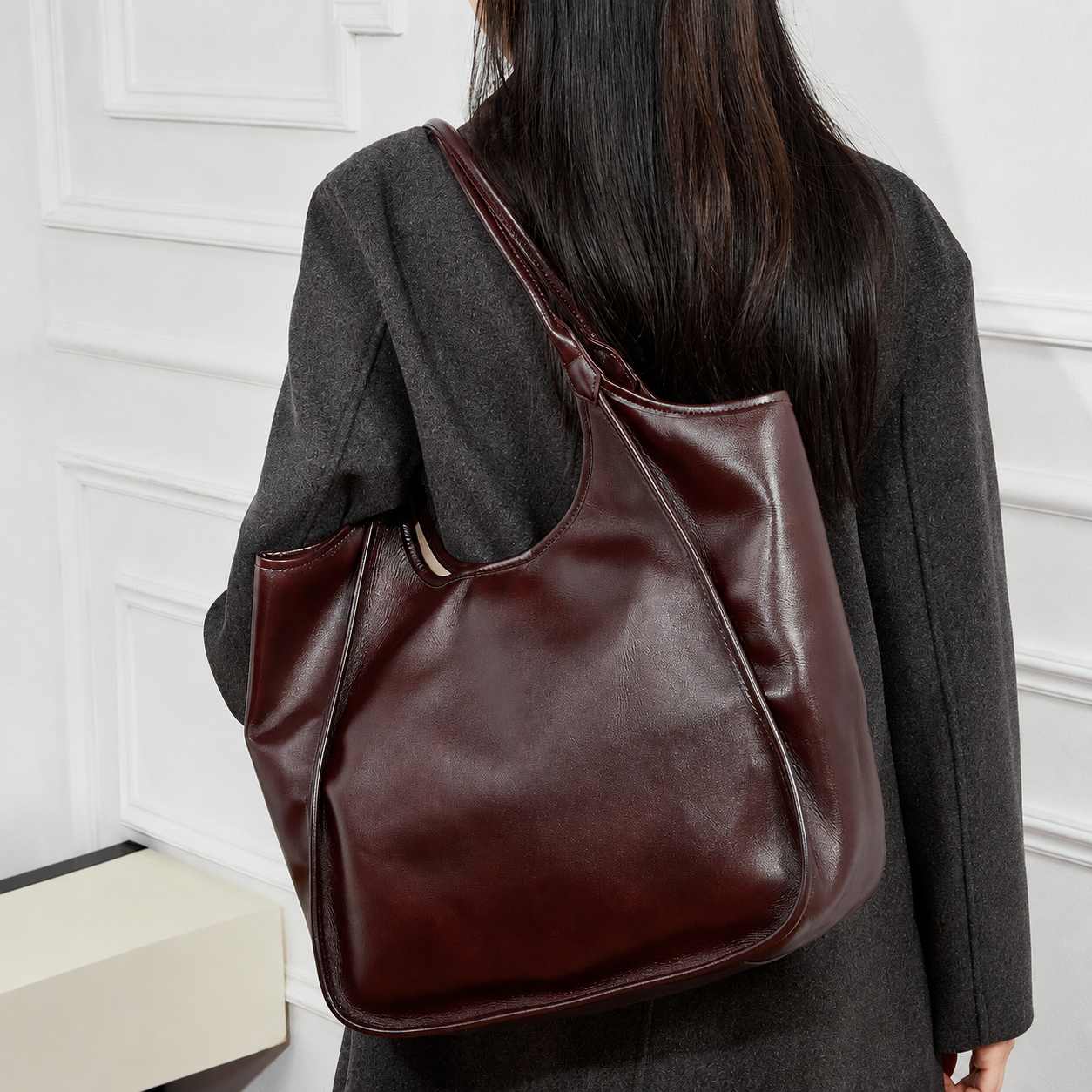Large Genuine Leather Backpack - image 1