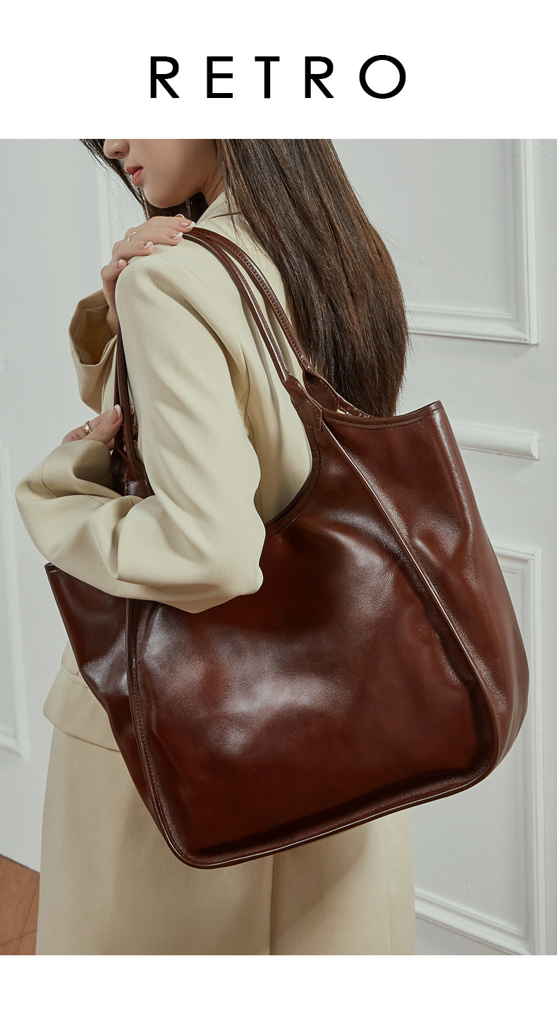Large Genuine Leather Backpack - image 7