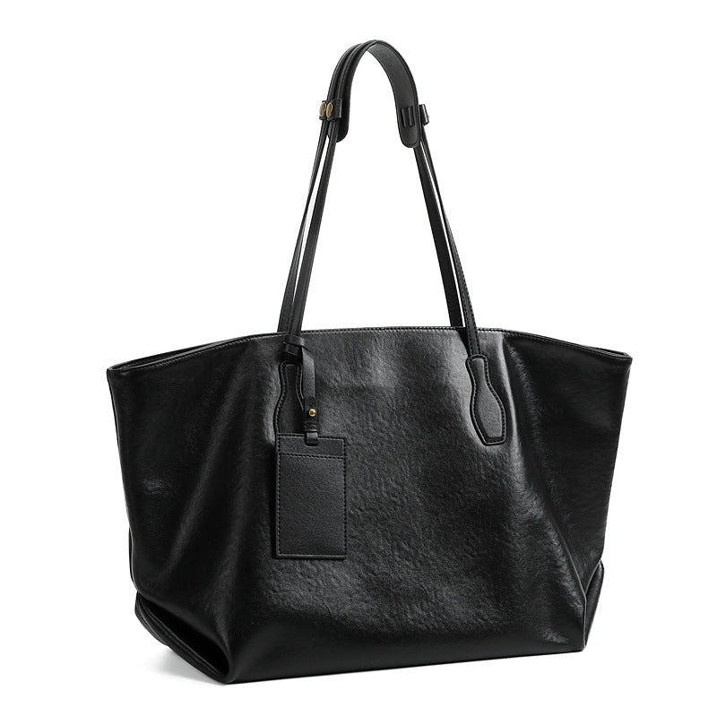 Large Genuine Leather Travel Tote Bag - image 7