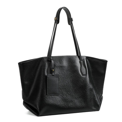 Large Genuine Leather Travel Tote Bag - image 7