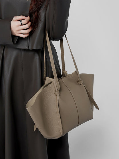Large Genuine Leather Wing Tote Bag - image 4