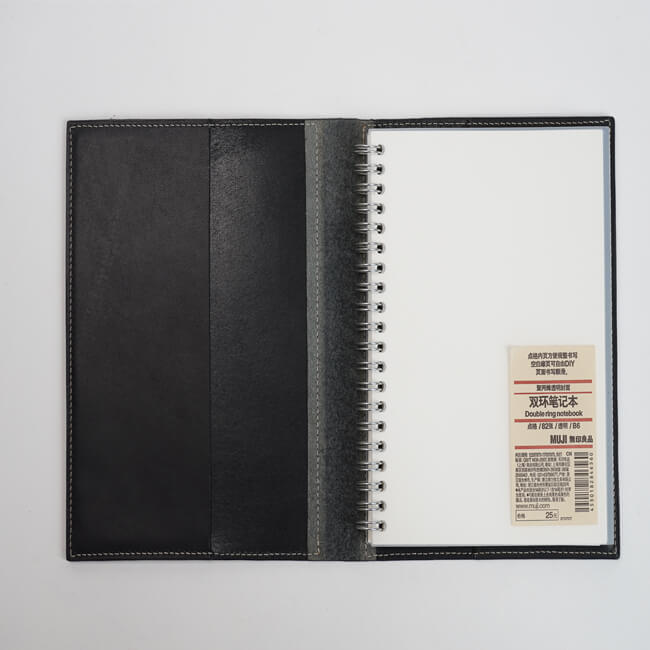 Aaronscase Genuine Leather Refillable Book Cover (Wholesale/Manufacturer)