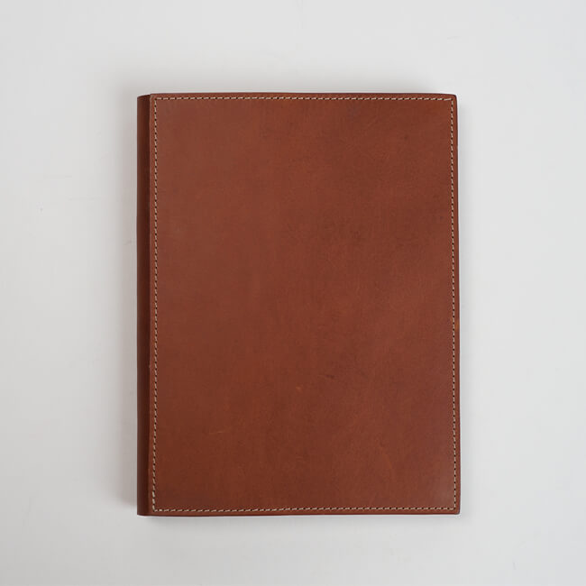 Aaronscase Genuine Leather Refillable Book Cover (Wholesale/Manufacturer)