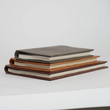 Aaronscase Genuine Leather Refillable Book Cover (Wholesale/Manufacturer)