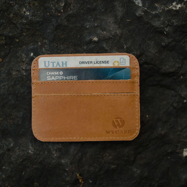 Aaronscase Genuine Leather Card Holder (Wholesale/Manufacturer)