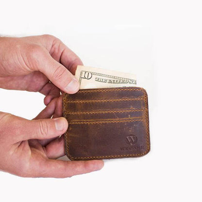 Aaronscase Genuine Leather Card Holder (Wholesale/Manufacturer)