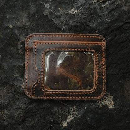 Aaronscase Genuine Leather Card Holder (Wholesale/Manufacturer)