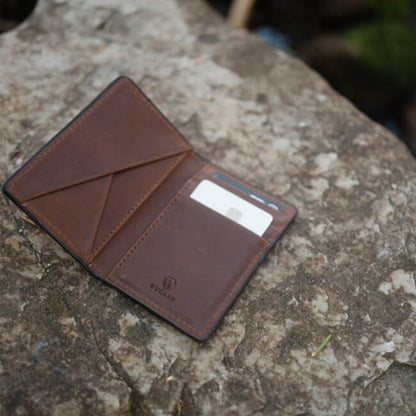 Aaronscase Genuine Leather Card Holder Wallet (Wholesale/Manufacturer)