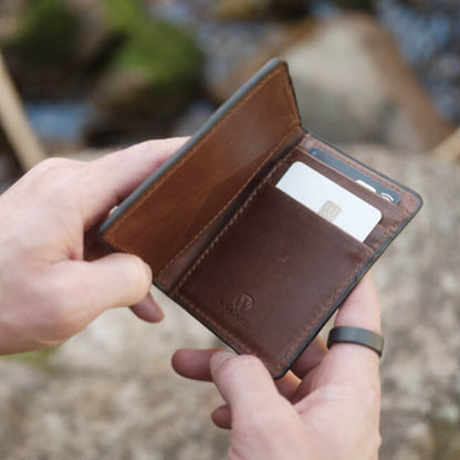 Aaronscase Genuine Leather Card Holder Wallet (Wholesale/Manufacturer)