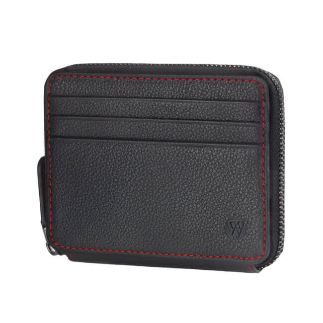 Aaronscase Genuine Leather Coin Purse with Zipper and Gift Box (Wholesale/Manufacturer)