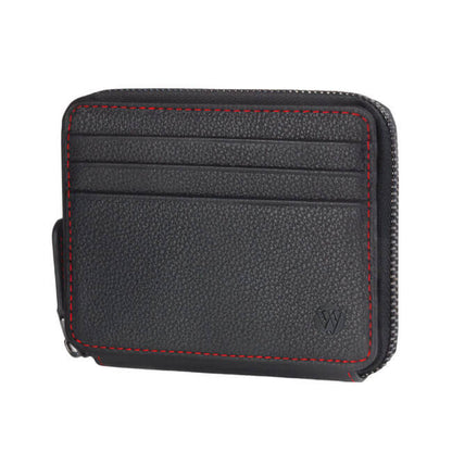 Aaronscase Genuine Leather Coin Purse with Zipper and Gift Box (Wholesale/Manufacturer)