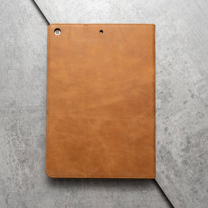 Aaronscase Genuine Leather iPad Case with Pencil Holder - Wholesale Manufacturer