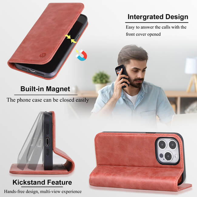 Aaronscase Handmade Genuine Leather iPhone 15 Case (Wholesale / Manufacturer)