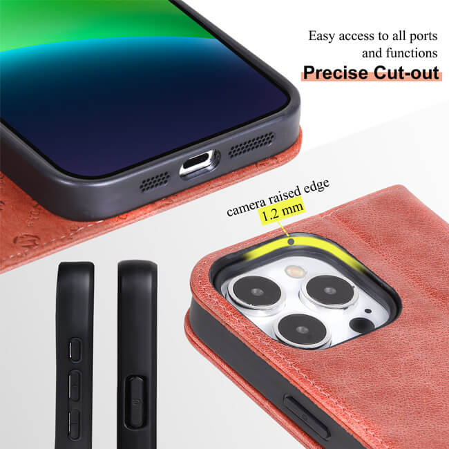 Aaronscase Handmade Genuine Leather iPhone 15 Case (Wholesale / Manufacturer)