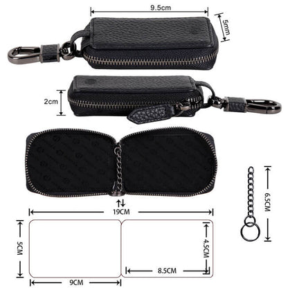 Aaronscase Genuine Leather Key Pouch Case (Wholesale/Manufacturer)