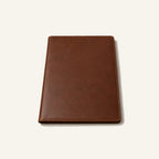 Leather Meeting Portfolio Notebook Folder (Wholesale/OEM Manufacturer) - #F6F3ED square main image