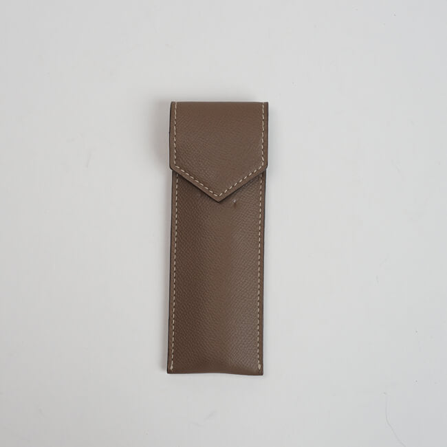 Aaronscase Genuine Leather Unique Pen Pouch (Wholesale/Manufacturer)