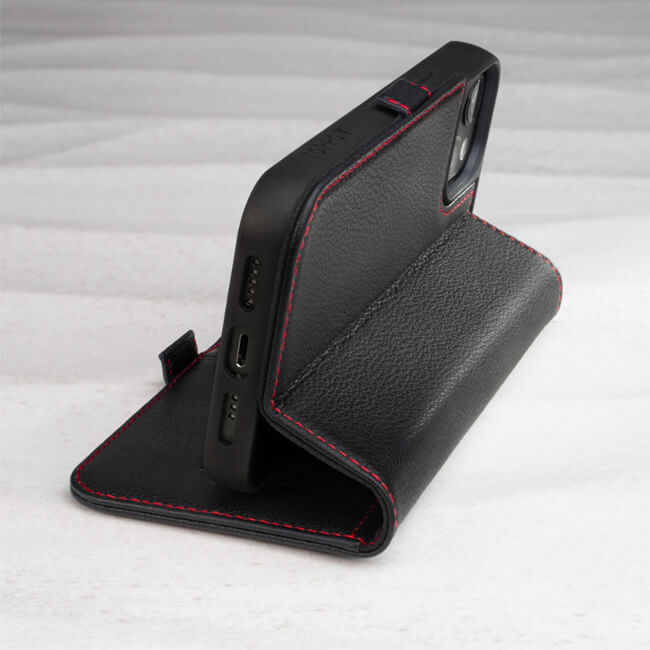 Aaronscase Leather Phone Case for Apple (Wholesale/Manufacturer)