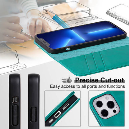 Aaronscase Genuine Leather iPhone 16 Case with Stand (Wholesale / Manufacturer)