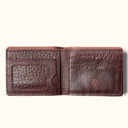 Aaronscase Genuine Leather Men's Card Holder Wallet (Wholesale/Manufacturer)