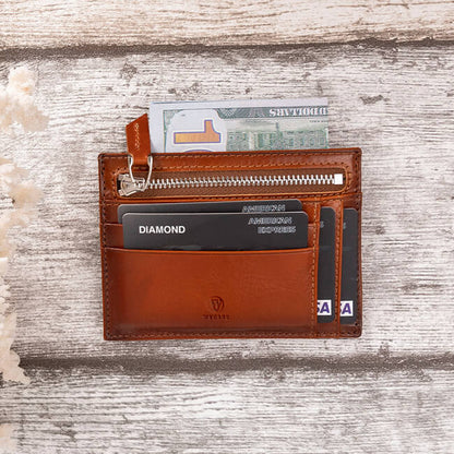 Aaronscase Genuine Leather Mens Wallet with Money Clip (Wholesale/Manufacturer)
