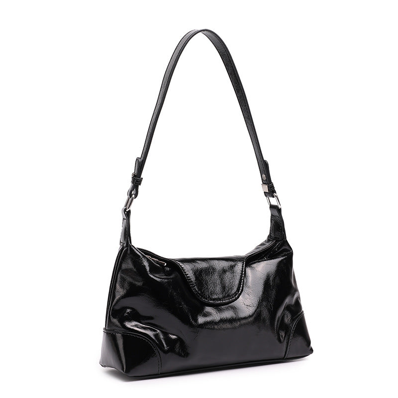 Mini Genuine Leather Crossbody Shoulder Bag - image 7