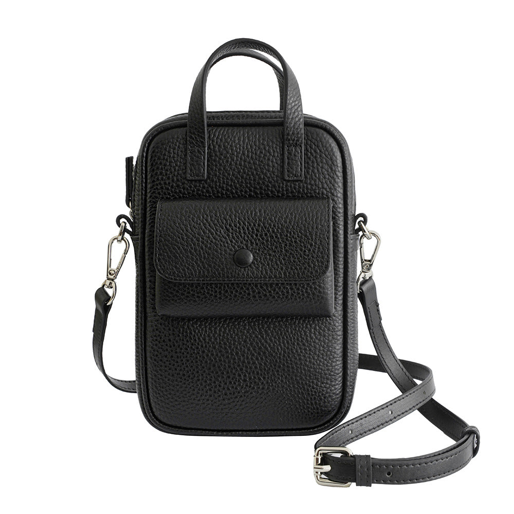 Mini Genuine Leather Phone Crossbody Bag - image 6