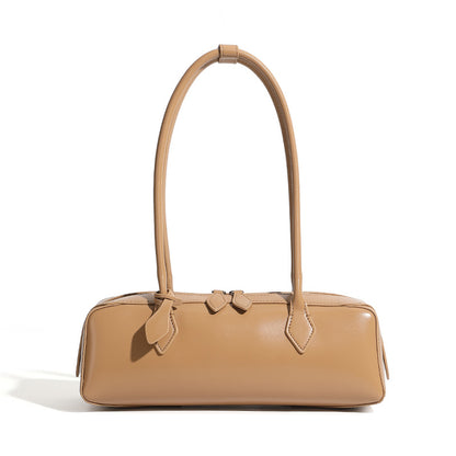 Multi-Compartment Genuine Leather Work Tote Bag - image 7