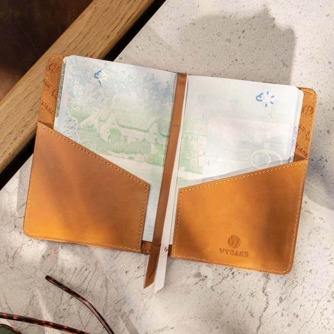 Aaronscase Genuine Leather Passport Cover (Wholesale/Manufacturer)
