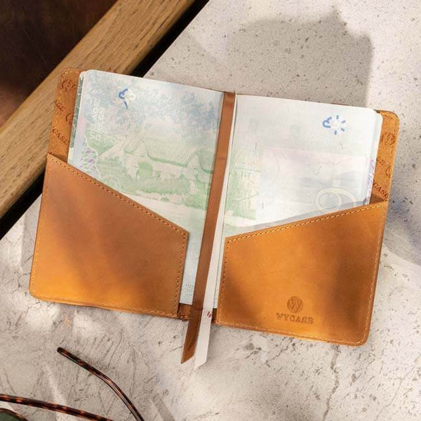 Aaronscase Genuine Leather Passport Cover (Wholesale/Manufacturer)