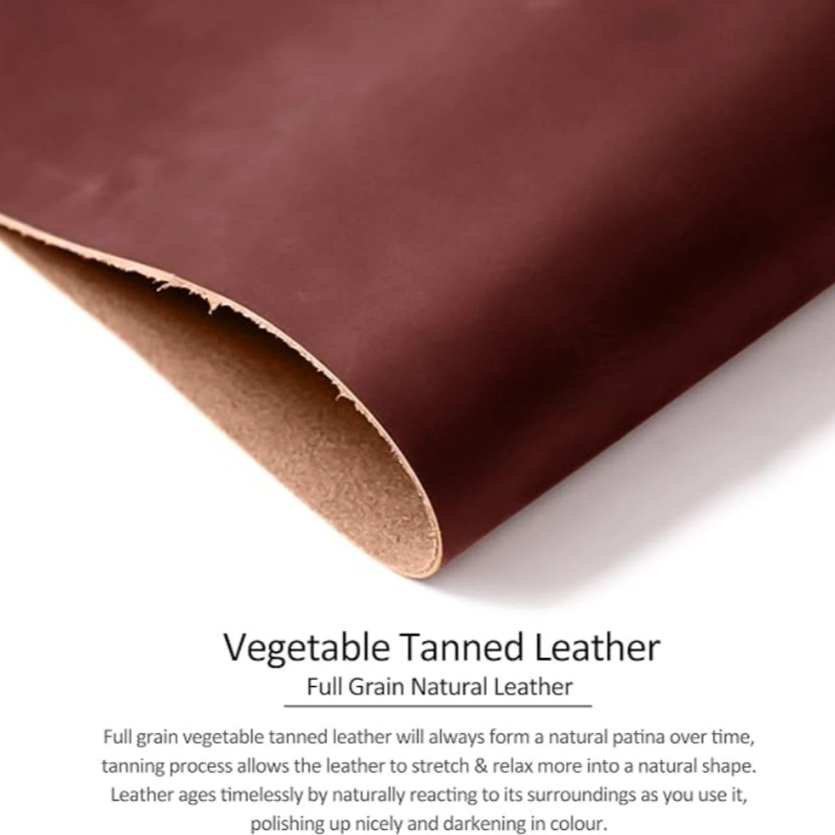 Private label full-grain vegetable-tanned leather belt loop phone holster for wholesale OEM production - image 4
