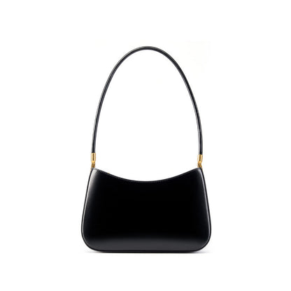 Slim Genuine Leather Shoulder Bag - image 7