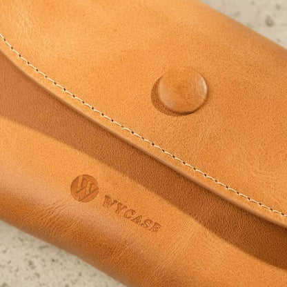 Aaronscase Genuine Leather Sunglass Case (Wholesale/Manufacturer)