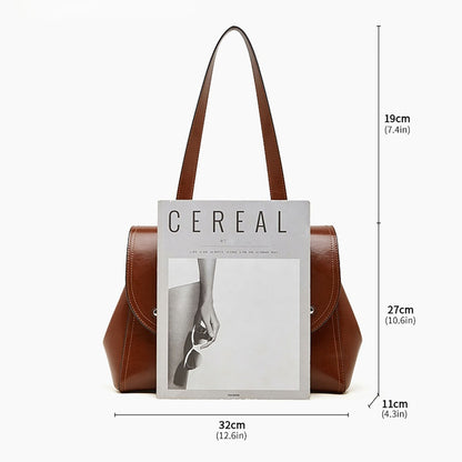 Vintage Genuine Leather Backpack - image 2