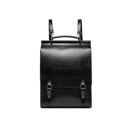 Vintage Genuine Leather Business Backpack - image 7
