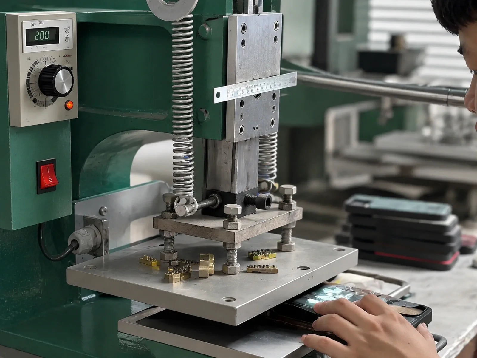 Leather factory for custom leather patch manufacturing