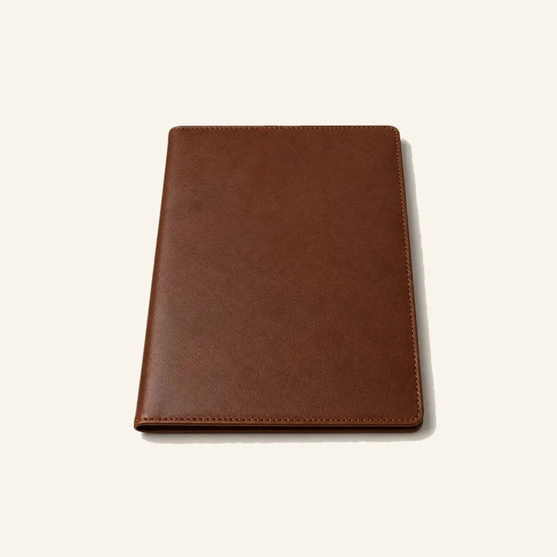 Leather Meeting Portfolio Notebook Folder — Custom OEM — original color preview image